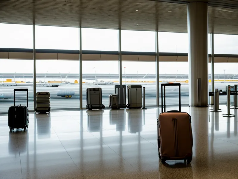 Packing a Briggs and Riley carry-on suitcase before shipping it for a business travel luggage repair