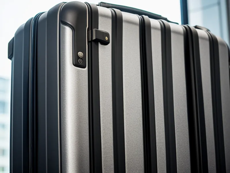 Level8 integrated TSA 007 lock with zipper pulls securely fastened.