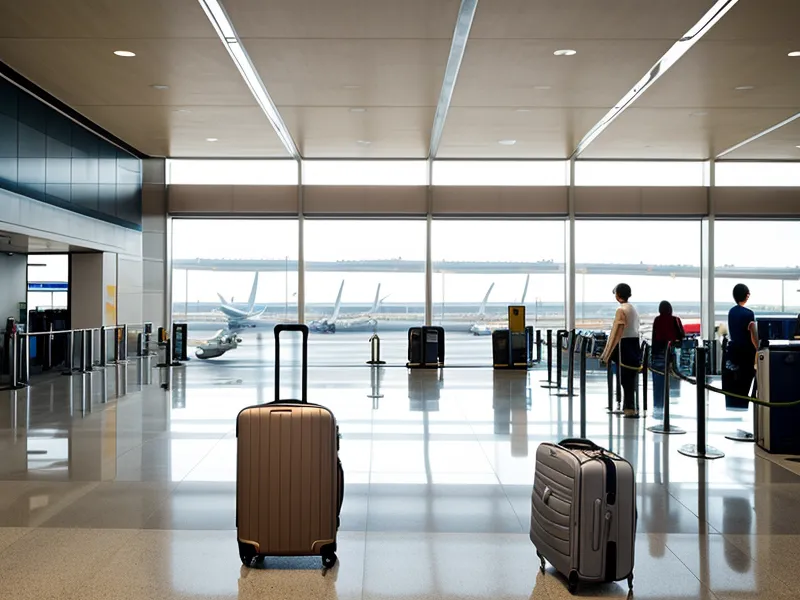 Close-up of the durable spinner wheels on a Travelpro Maxlite suitcase